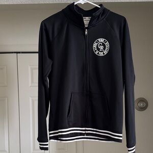 PINK VS with 5th and Ocean Black Full-Zip Colorado Rockies